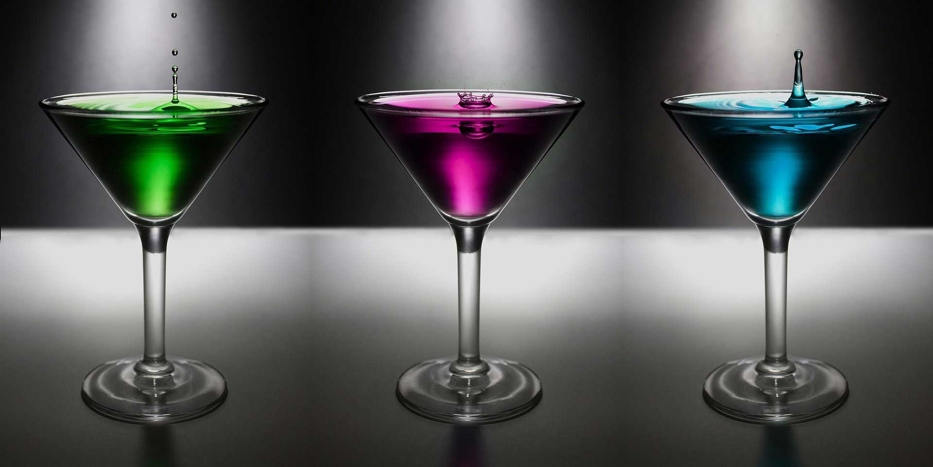 Cocktail colorati per small party